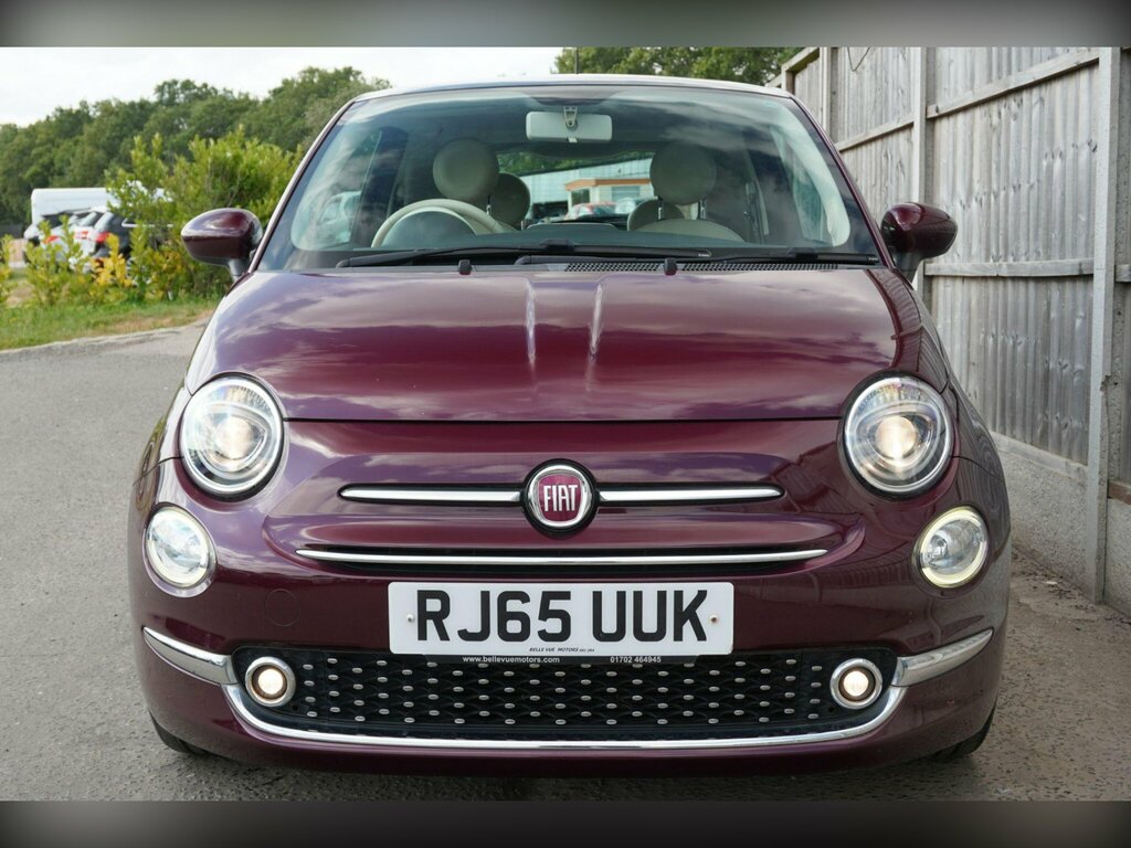 Fiat 500 1.2 Lounge Euro 6 Ss Red #4