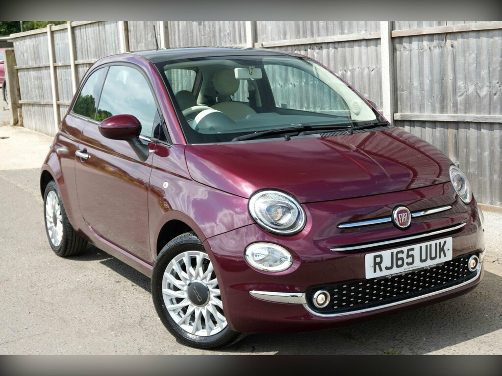 Fiat 500 1.2 Lounge Euro 6 Ss Red