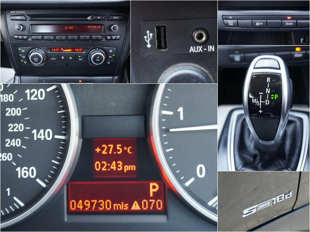 BMW X1 2.0 18D Se Sdrive Euro 5 Ss Black #5
