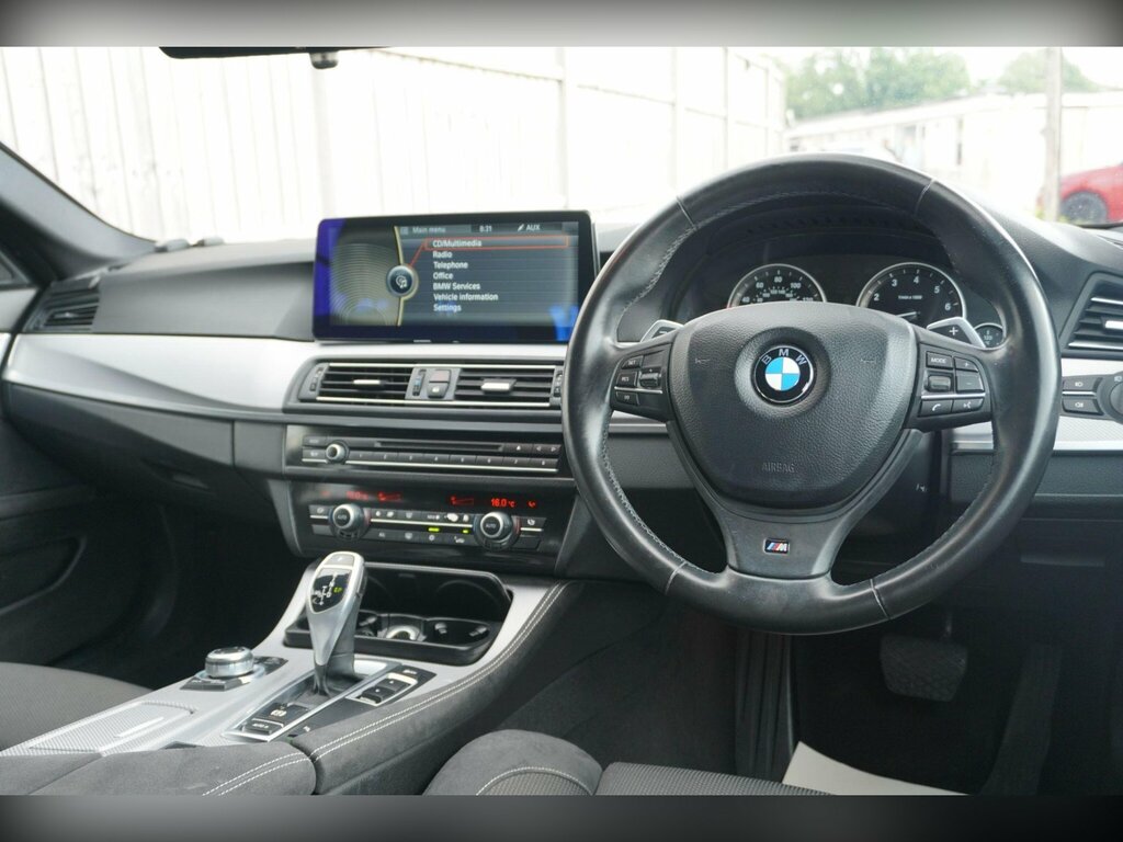 BMW 5 Series M5 White #22