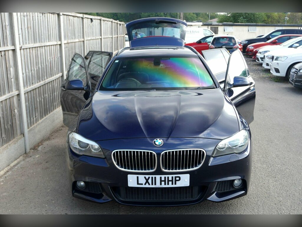 BMW 5 Series M5 White #17