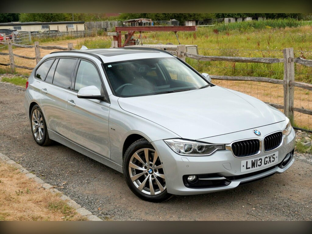 BMW 3 Series 2.0 328I Luxury Touring Euro 6 S Silver #3