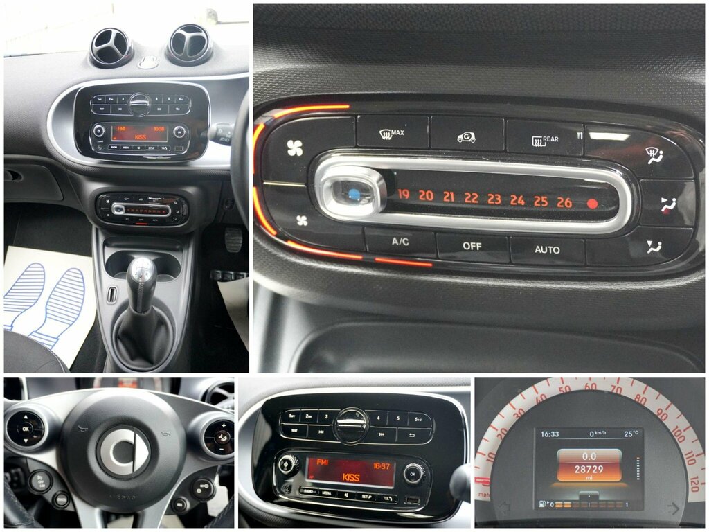 Smart Forfour 1.0 Passion Euro 6 Ss Black #5