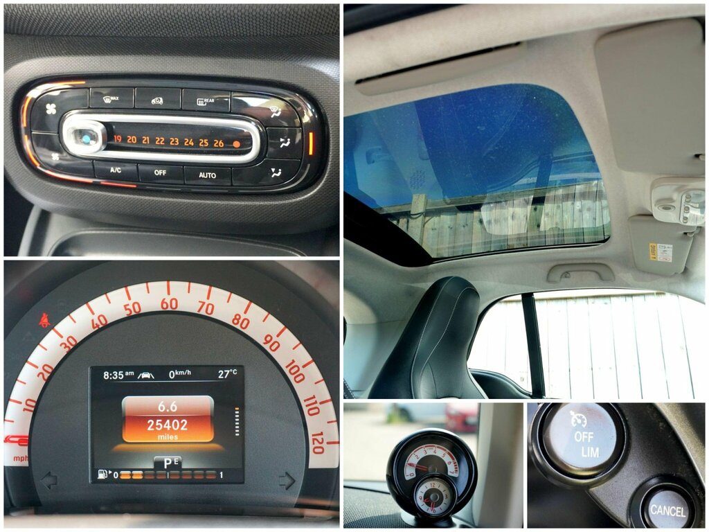 Smart Fortwo 1.0 Prime Premium Twinamic Euro 6 Ss Black #5