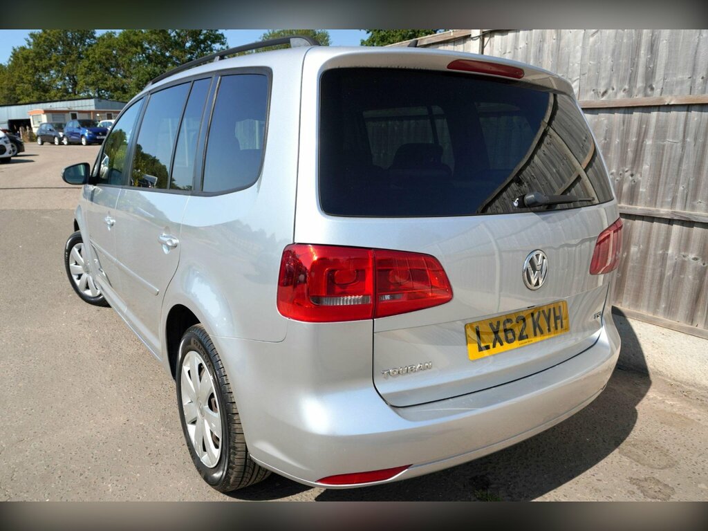 Volkswagen Touran Mpv Blue #7