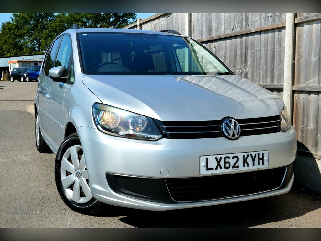Volkswagen Touran Mpv Blue #23