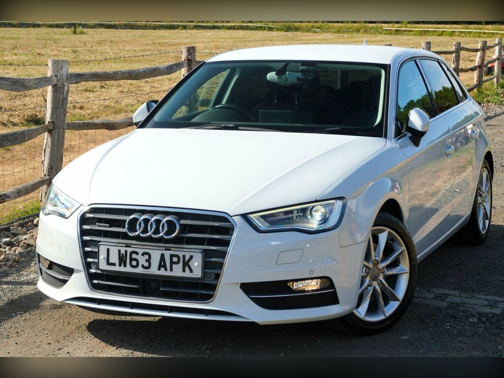 Audi A3 1.8 Tfsi Sport Sportback S Tronic Quatt White