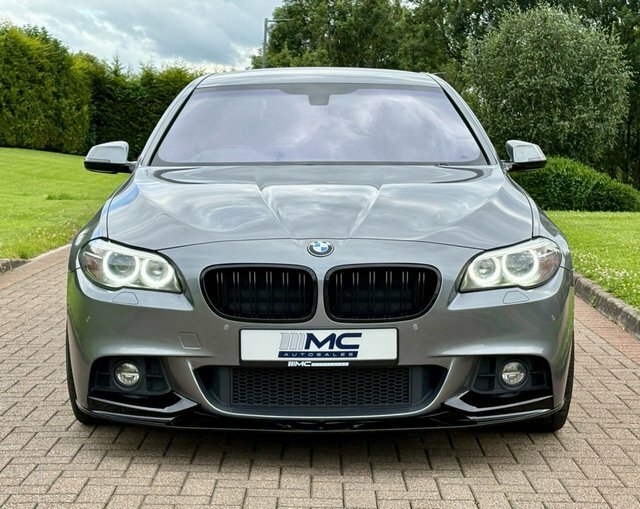 BMW 5 Series 2.0 520D M Sport Euro 6 Ss Grey #10