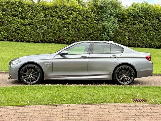 BMW 5 Series 2.0 520D M Sport Euro 6 Ss Grey #8