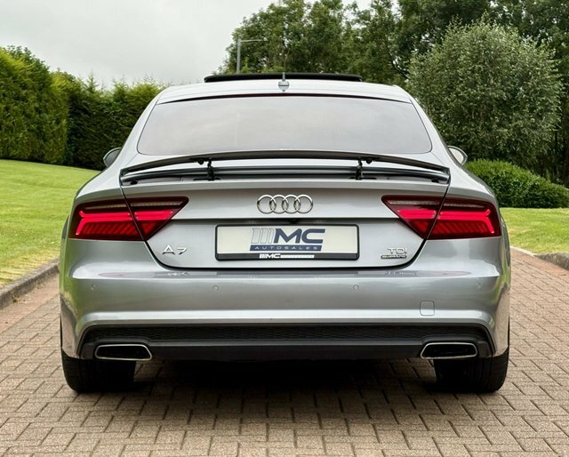 Audi A7 Hatchback 3.0 Tdi V6 Black Edition Sportback S Tro White #10