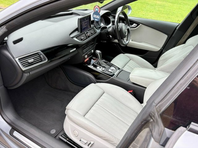 Audi A7 Hatchback 3.0 Tdi V6 Black Edition Sportback S Tro White #12