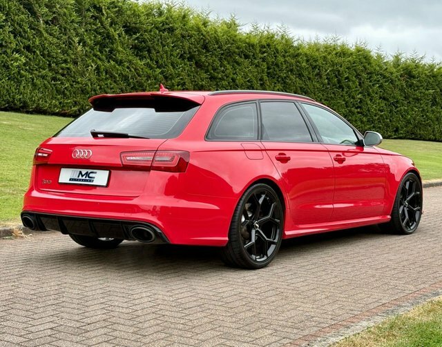 Audi RS6 Avant 4.0 Tfsi V8 Estate Red #3