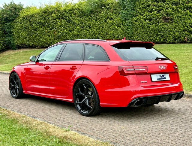Audi RS6 Avant 4.0 Tfsi V8 Estate Red #4