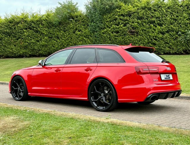 Audi RS6 Avant 4.0 Tfsi V8 Estate Red #6