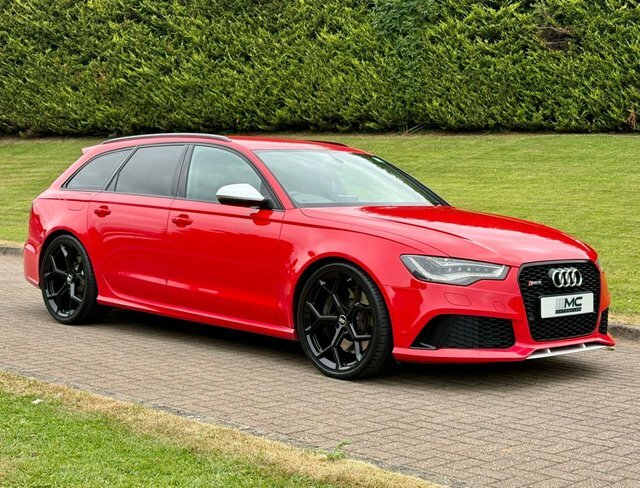 Audi RS6 Avant 4.0 Tfsi V8 Estate Red #5