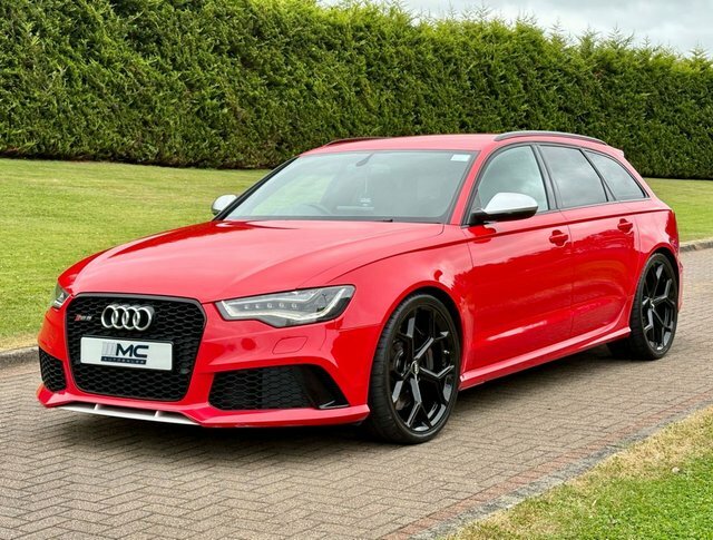 Audi RS6 Avant 4.0 Tfsi V8 Estate Red #2