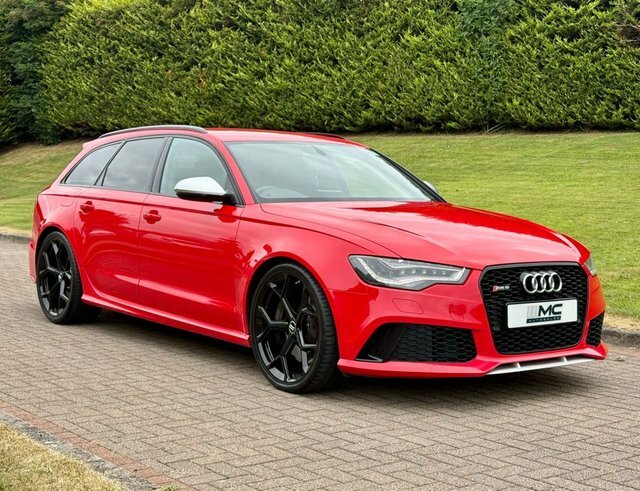 Audi RS6 Avant 4.0 Tfsi V8 Estate Red