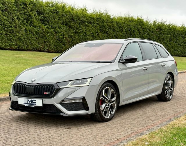 Skoda Octavia 2.0 Tdi Vrs Estate Grey #2