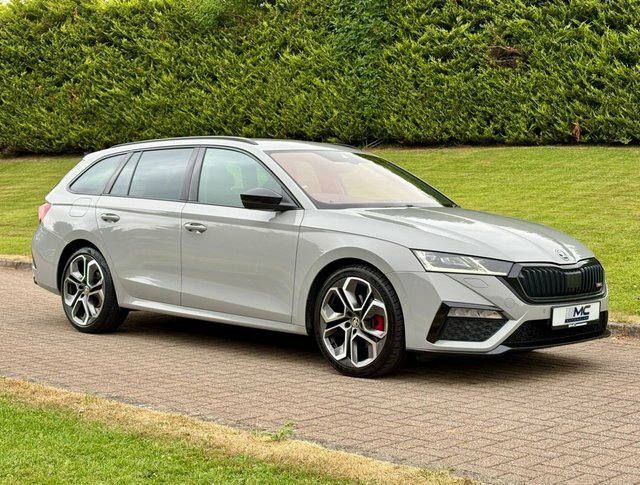 Skoda Octavia 2.0 Tdi Vrs Estate Grey #5