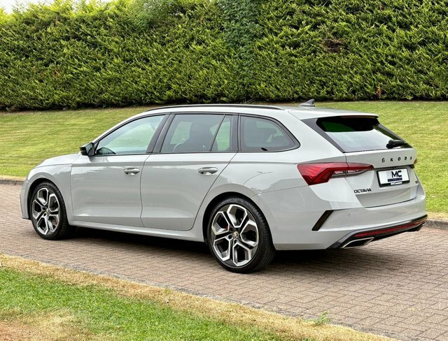 Skoda Octavia 2.0 Tdi Vrs Estate Grey #6