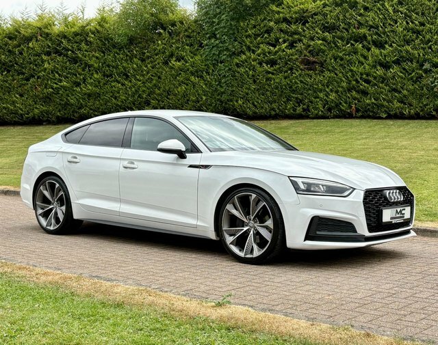 Audi A5 2.0 Tdi S Line White #5