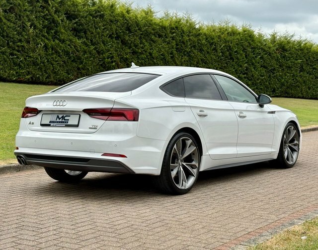 Audi A5 2.0 Tdi S Line White #3