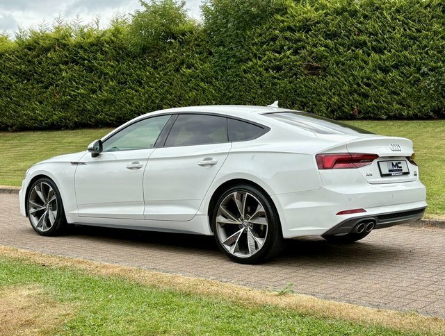 Audi A5 2.0 Tdi S Line White #6