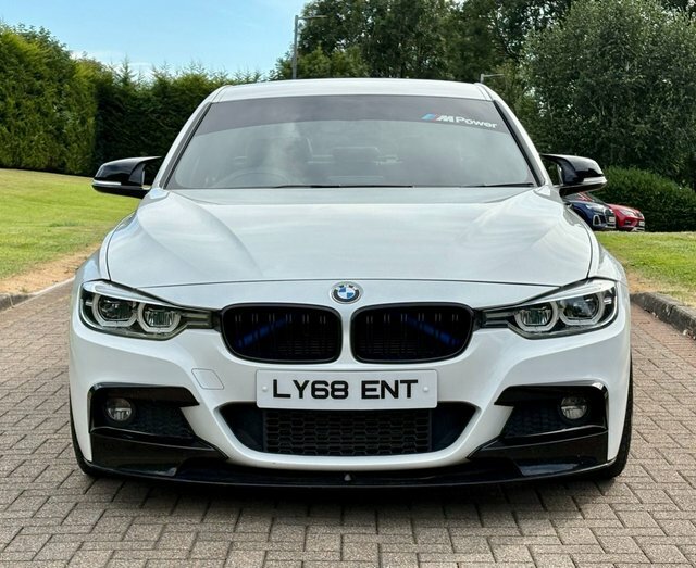 BMW 3 Series 330E M Sport White #10