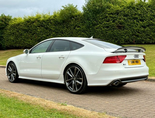 Audi A7 3.0 Tdi V6 S White #6