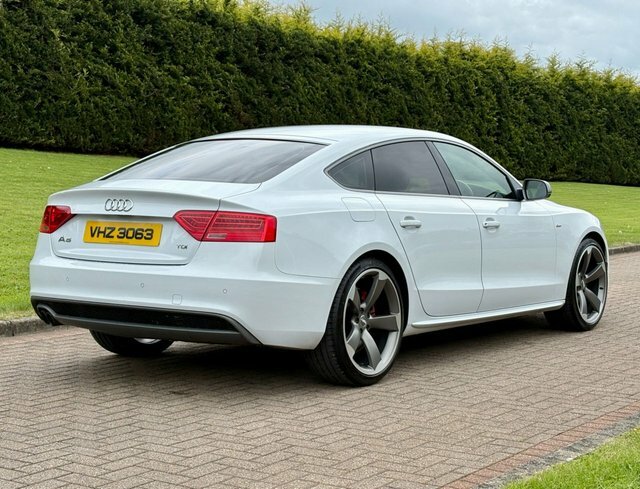 Audi A5 2.0 Tdi S Line White #3