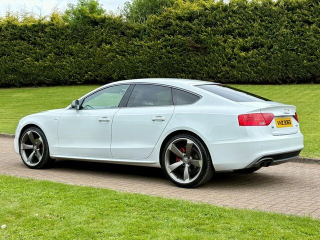 Audi A5 2.0 Tdi S Line White #6