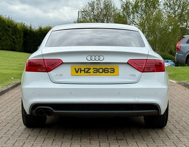 Audi A5 Coupe 2.0 Tdi Black Edition Quattro Euro 5 Ss 2 Grey #9