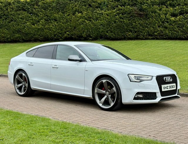 Audi A5 2.0 Tdi S Line White #5