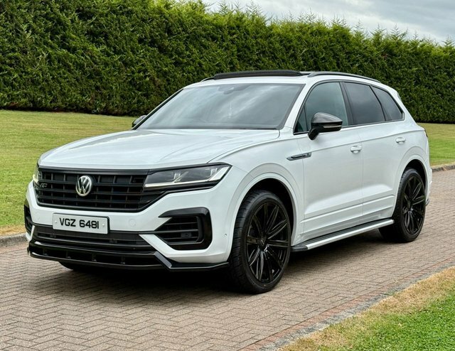 Volkswagen Touareg 3.0 Tdi V6 R-line White #2
