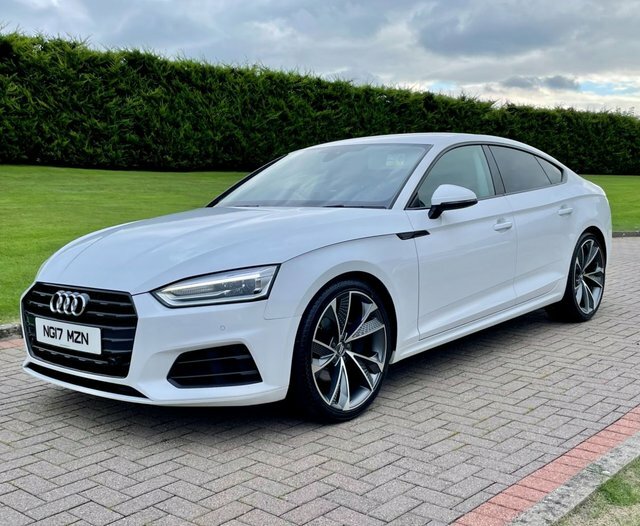 Audi A5 2.0 Tdi Ultra Se White #2