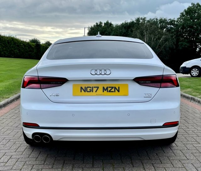 Audi A5 2.0 Sportback Tdi Quattro S Line 188 Bhp White #7