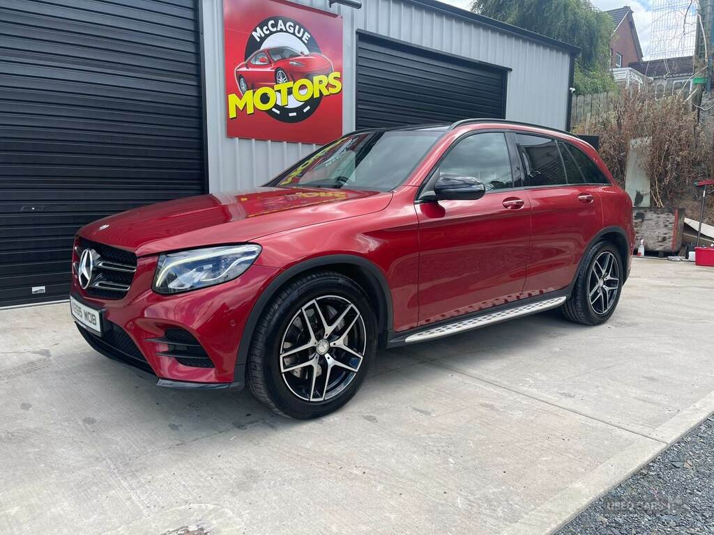 Mercedes-Benz GLC Class Glc 220D 4Matic Amg Line Premium 9G-tronic Red #2