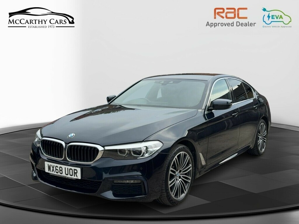 BMW 5 Series 530E M Sport Black