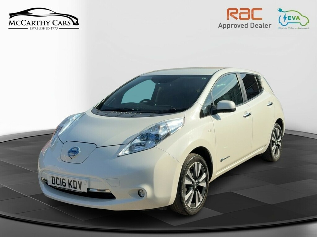 Nissan Leaf Tekna White