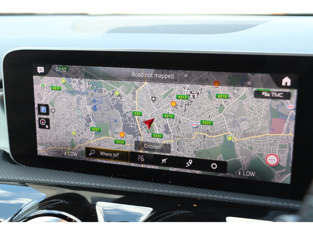 Mercedes-Benz A Class A200 Amg Line KW68VNK Black #2