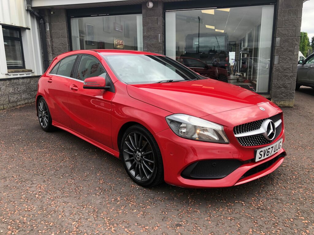 Mercedes-Benz A Class A180d Amg Line Executive Red