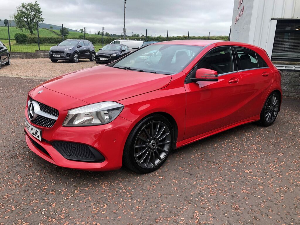 Mercedes-Benz A Class A180d Amg Line Executive Red #3