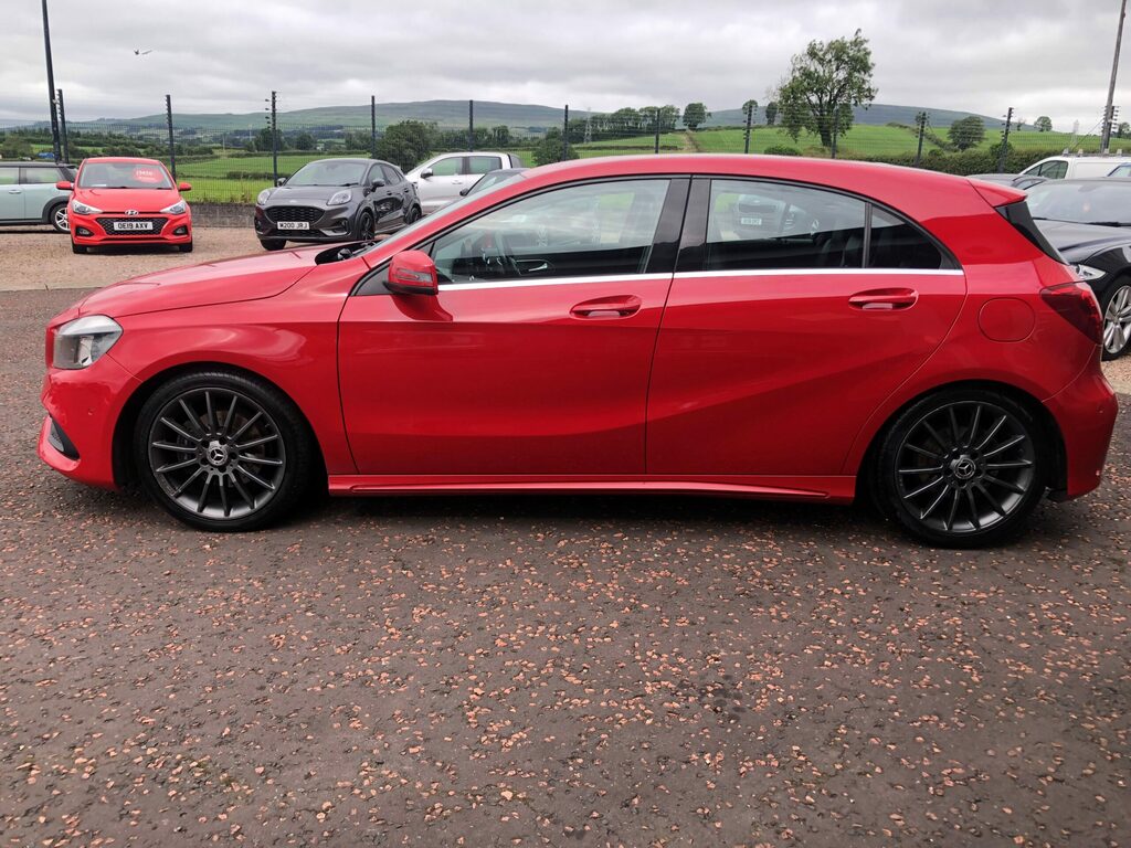 Mercedes-Benz A Class A180d Amg Line Executive Red #4