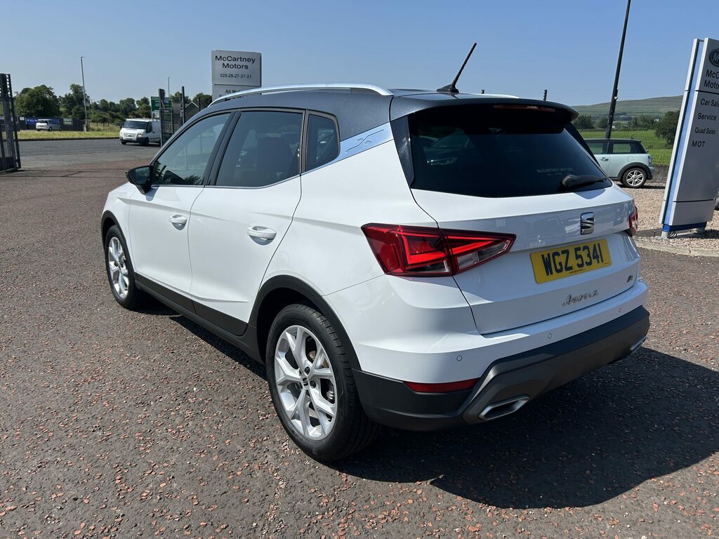 Seat Arona 1.0 Tsi 110 Fr WGZ5341 White #5