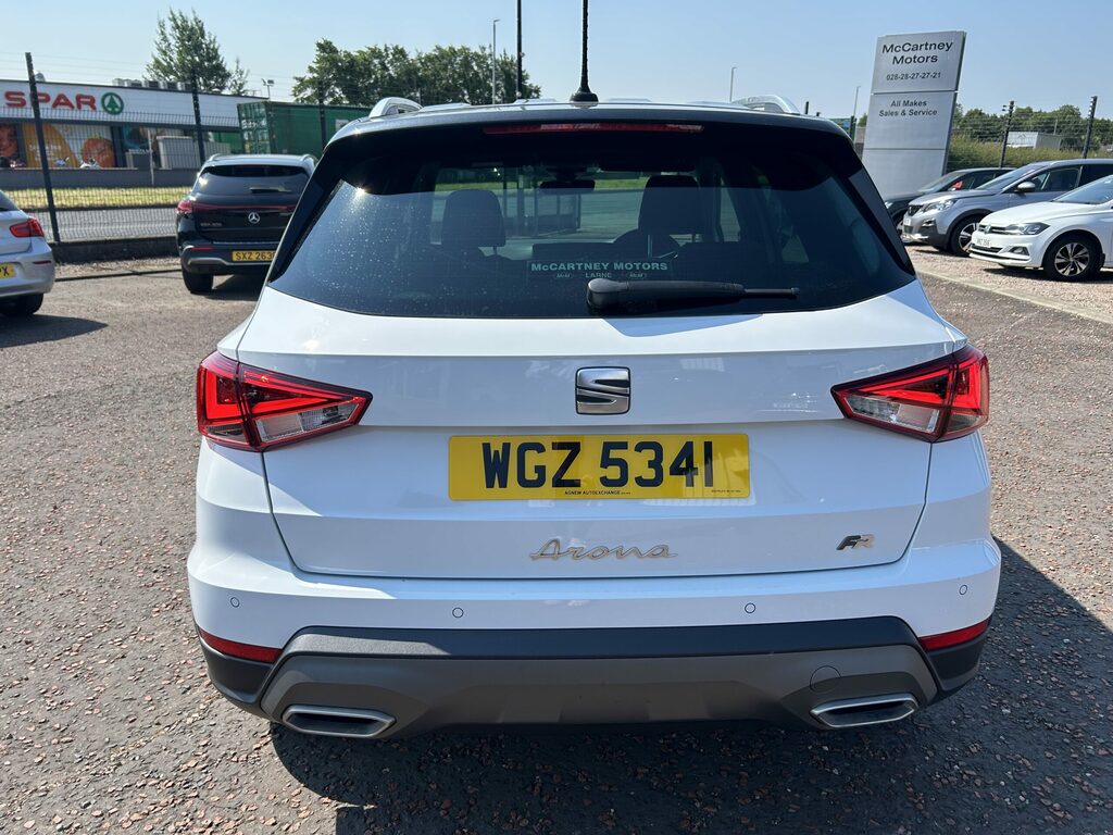 Seat Arona 1.0 Tsi 110 Fr WGZ5341 White #6