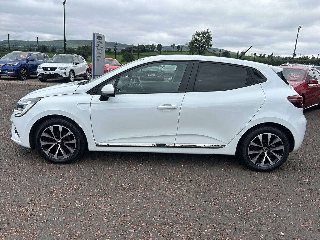 Renault Clio 1.0 Tce 100 Iconic SG70OVN White #4