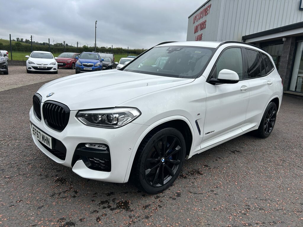 BMW X3 Xdrive20d M Sport Step White #3