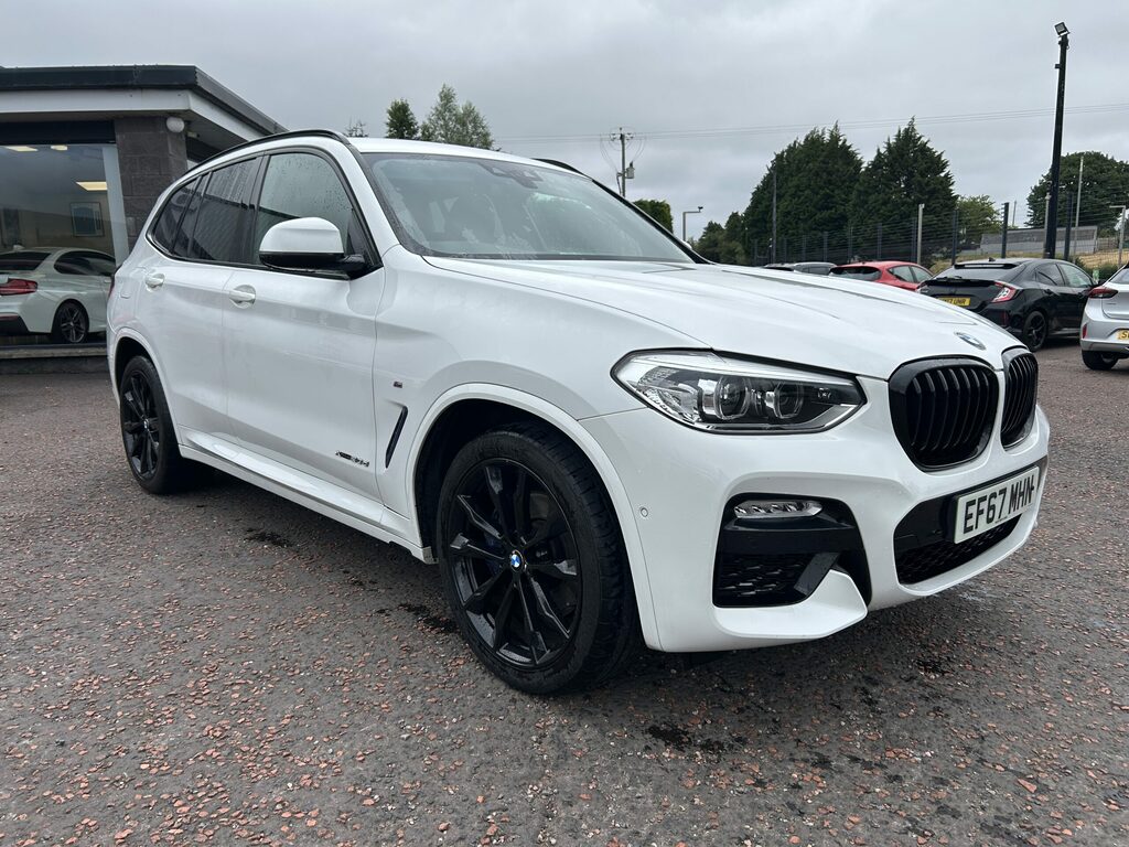 BMW X3 Xdrive20d M Sport Step White