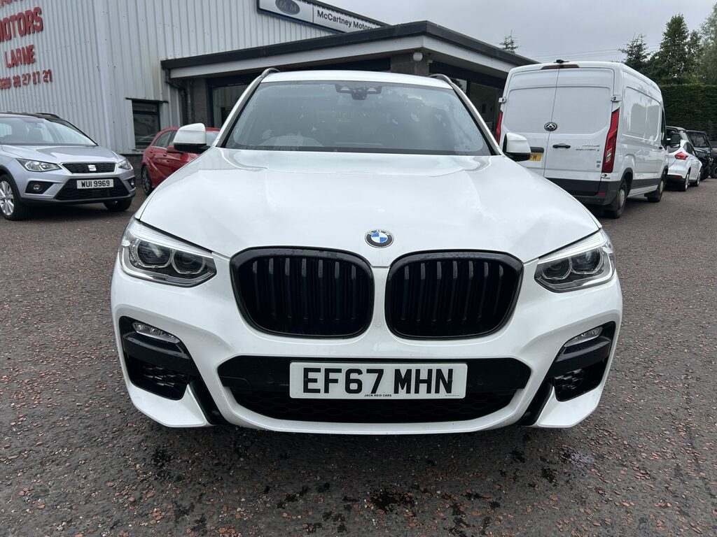 BMW X3 Xdrive20d M Sport Step White #2