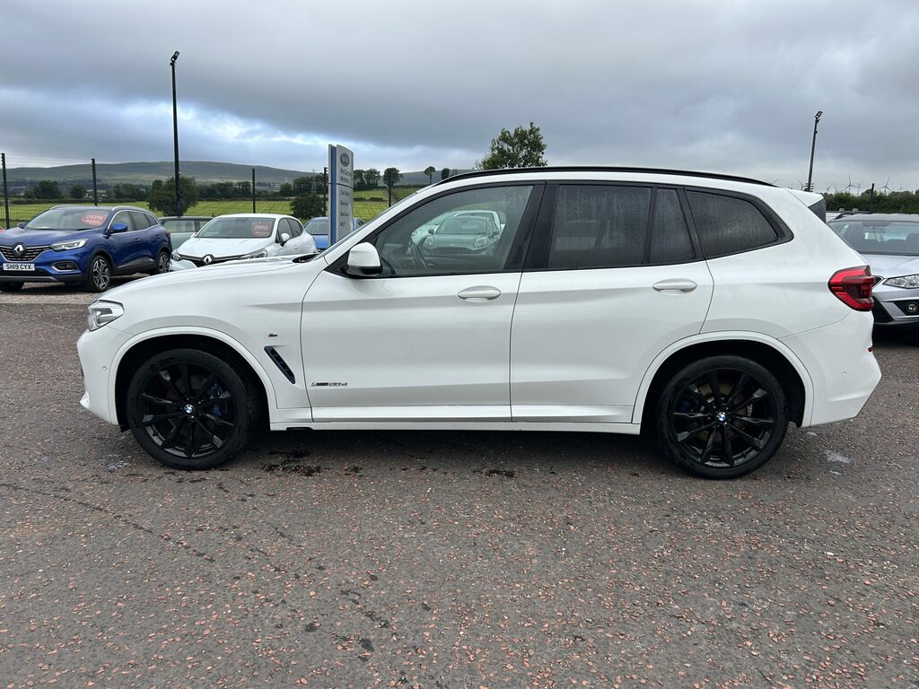BMW X3 Xdrive20d M Sport Step White #4